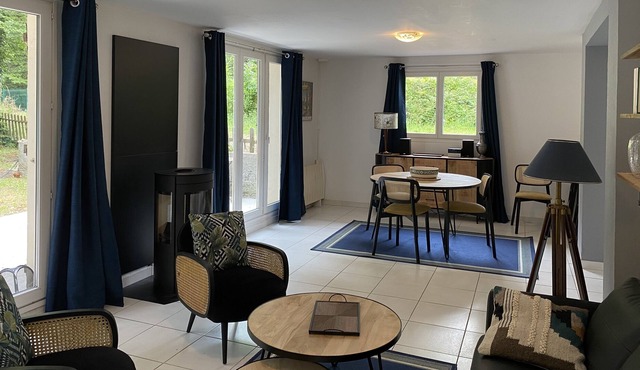 Maison Dans Parc Privé Boisé, Fitness, Golf, Espaces de Loisirs 45 Km de Paris