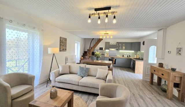 Maison de campagne avec jardin, barbecue et ping-pong dans le Périgord vert