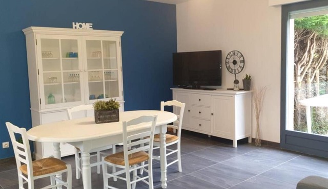 Maison de plain pied avec jardin