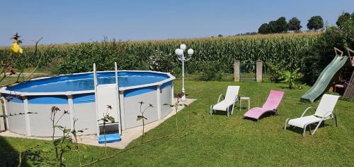 Maison de vacances avec piscine, proche Strasbourg et Europa park