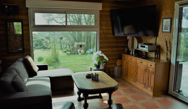 Maison en Bois en Campagne, Proche de L'océan Atlantique et du Golfe du Morbihan