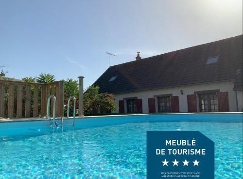 Maison familiale Blois piscine et SPA