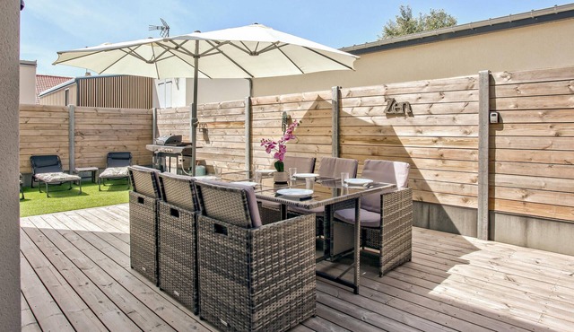 Maison moderne proche plage