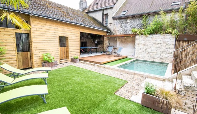 Maison paradisiaque avec piscine