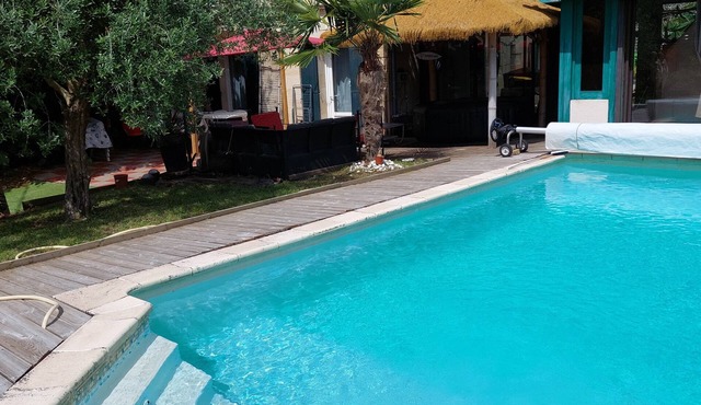 Maison Pierre 9 Couchages Piscine Chauffée Jacuzzi