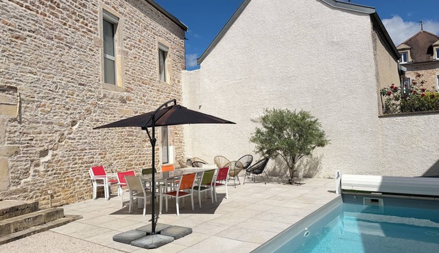 Maison Pierre Contemporaine Avec Charme Avec Piscine
