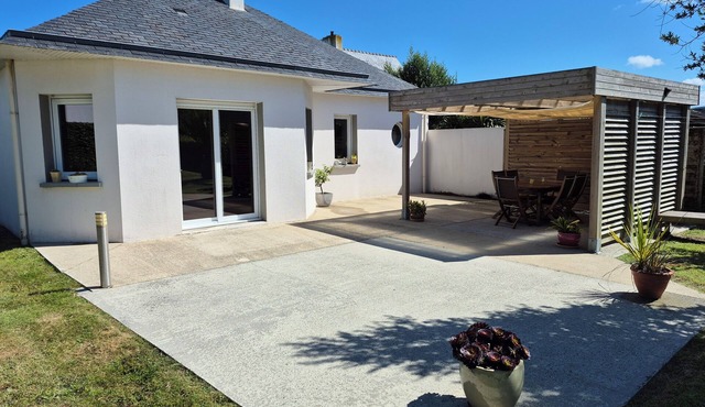 Maison Plain-pied sur Terrain Clos, à Proximité du Port et des Plages