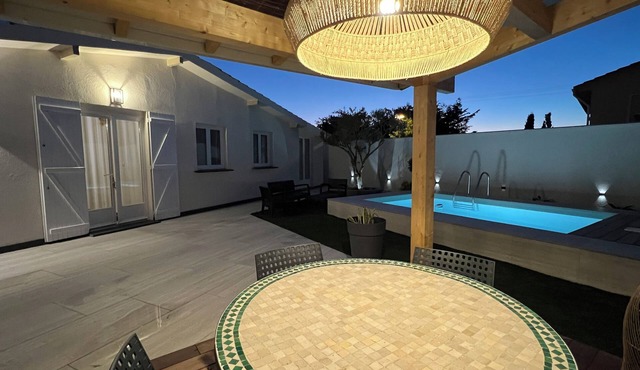 Maison Récente Avec Piscine Privée à 300m de la mer