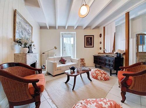 Maison spacieuse 5 pièces, vue port, animaux admis, près plages d'Étel - FR-1-479-231