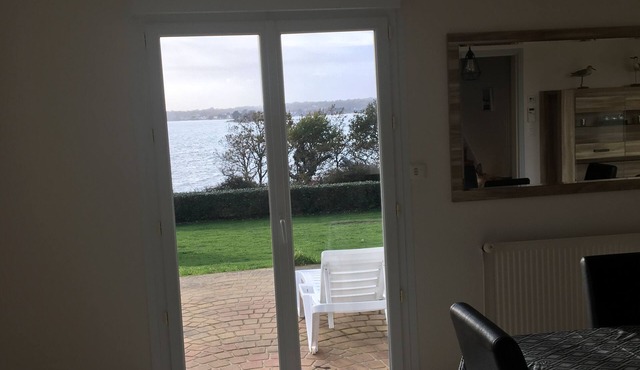 Maison vue mer sur la baie de la forêt fouesnant
