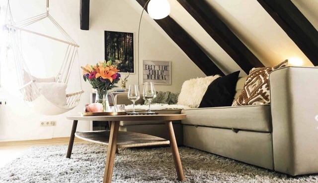 Maisonette at the market Castle view | WLAN + Netflix