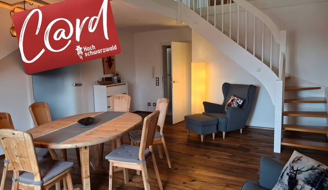 Maisonette 'Lufs Loft' with Garden View, Balcony, Up to 6 Guests