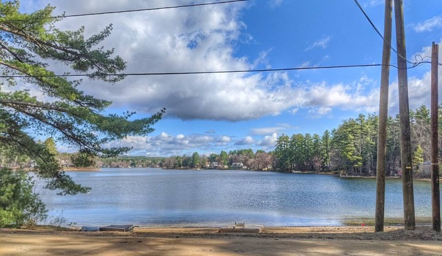 Makin' Waves on Silver Lake with sandy beach and dock