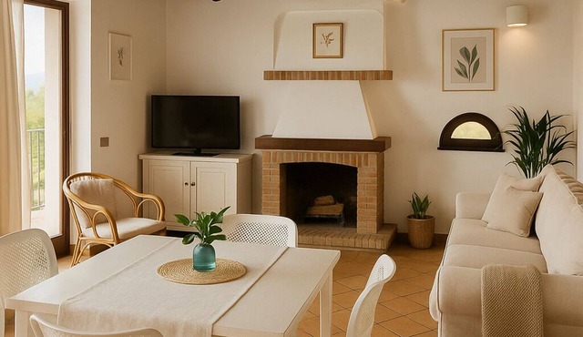 MARATEA, sea view apartment with pool use, 700 meters from the sea.