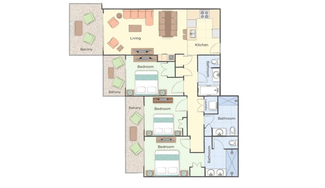 Margaritaville 3Bdrm Presidential Condo By Wyndham St. Thomas US Virgin Islands