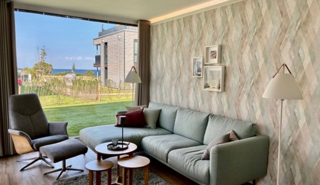 Marienlücht - first floor. Sauna. Terrace. Sea view. Dogs allowed.