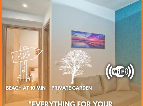 Marine Cocoon & Terrace Modern Apt, Private Garden