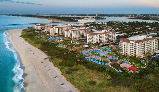 Marriott Ocean Pointe on the ocean!