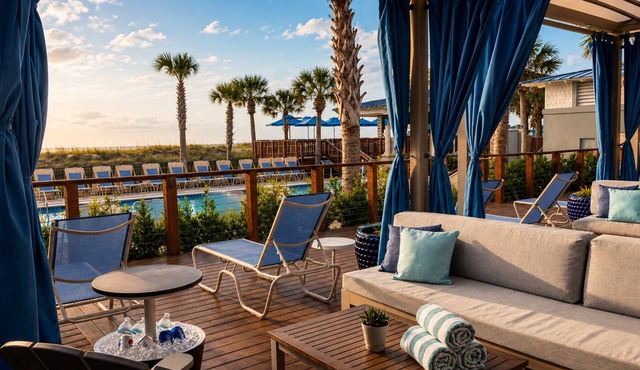 Marriott's Beachfront SurfWatch Resort + Resort Amenities included.