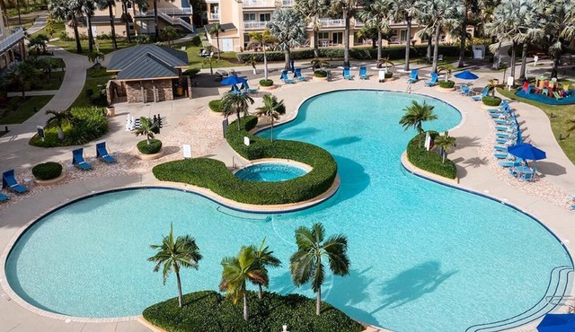 Marriott St. Kitts Beach Club 2-bedroom 2 full bath villa
