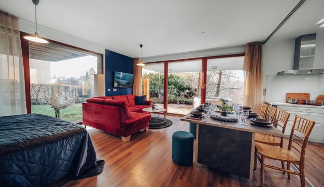 Marvel 2BD Apartment in modern villa with cozy terrace
