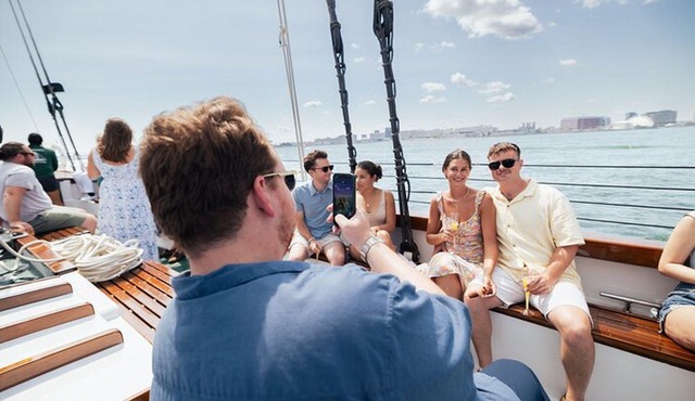 Massachusetts Sunset Boat Tour on the Boston Harbor