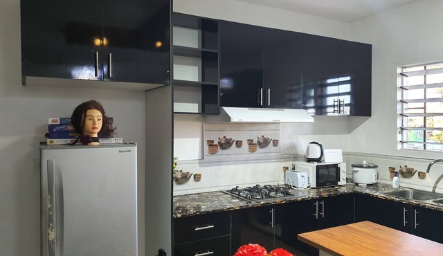 Master Bedroom with Shared Kitchen