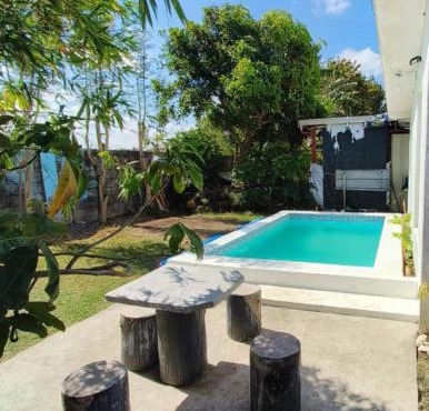 Matthew's Private Pool by Mia and Miguel's House