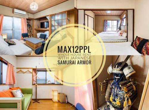 Max12PPL!7m walk from station!Japan style house!