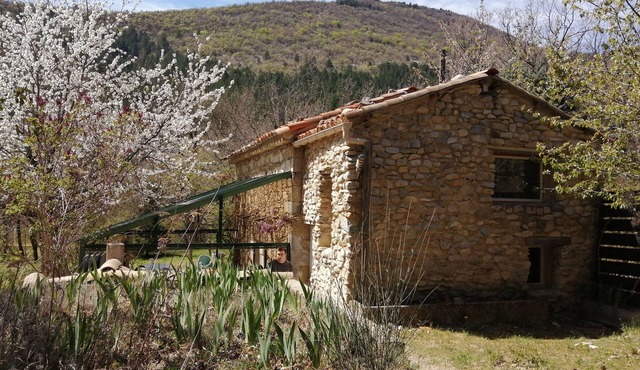 Mazet with private pool in the Ventoux