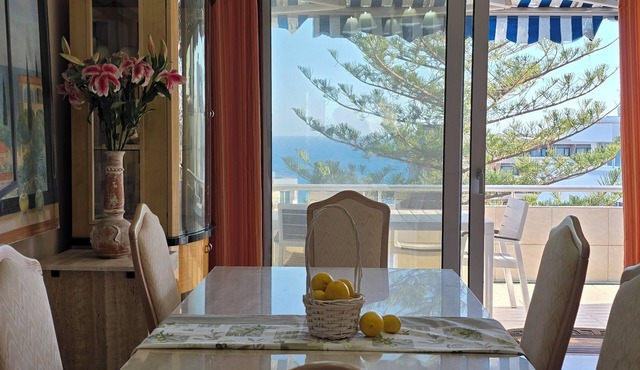 Mediterranean Dream: Beach Front Luxury Apartment