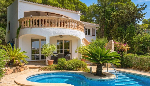Mediterranean villa with stunning sea views in Costa de la Calma, Mallorca