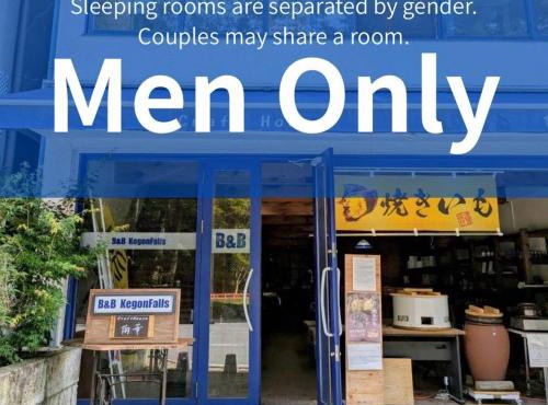 Men only B&B KegonFalls