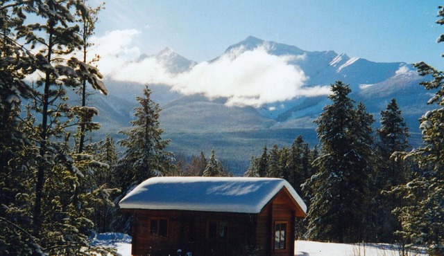 Mica Mountain Lodge &Pine at Mt Robson Provincial Park near Jasper National Park