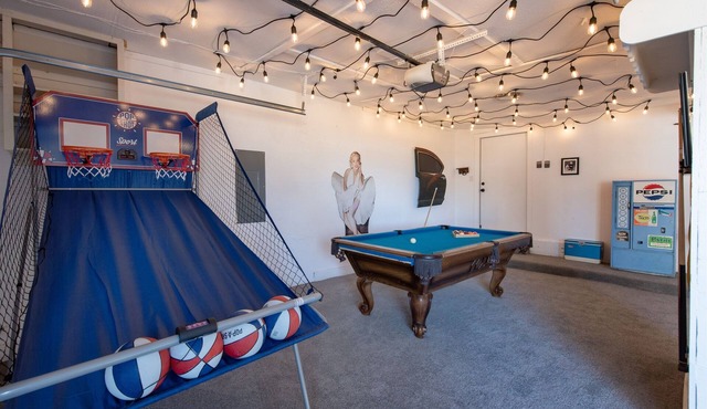 Mid-Century Modern Home - Hot Tub and Game Room