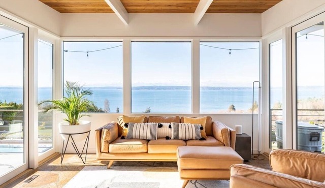 Mid-Century Modern Retreat with Incredible Views!