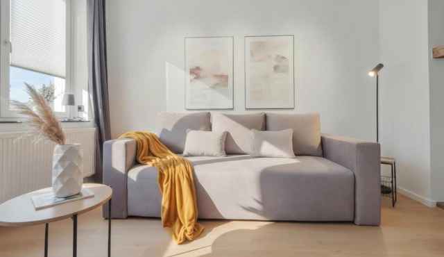 MILPAU Herne1 - Zentrales, modernes Design-Apartment - Smart TV, Nespresso für 4 Personen