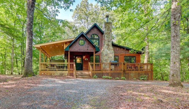 Mineral Bluff Cabin: Hot Tub, Pets, & Peace