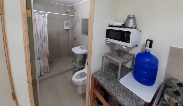 Mini Apartment right on Olon Boulevard! Cute, Modern, Airconditioned