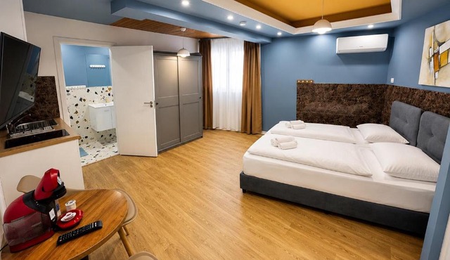 Mini Studio N6 private Bathroom and Kitchenette