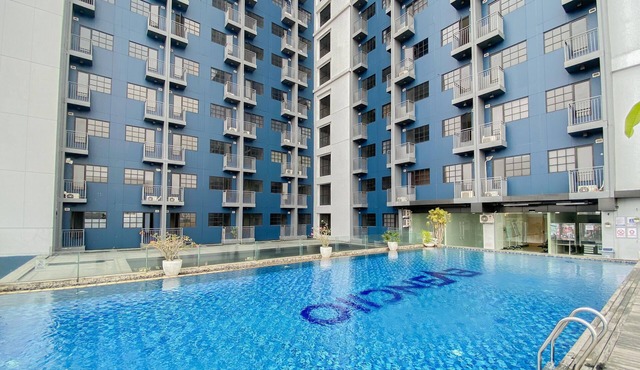 Minimalist 1Br With Extra Room At Evenciio Margonda Apartment