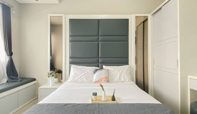 Minimalist And Airy Studio Apartment At Royal Sentul Park