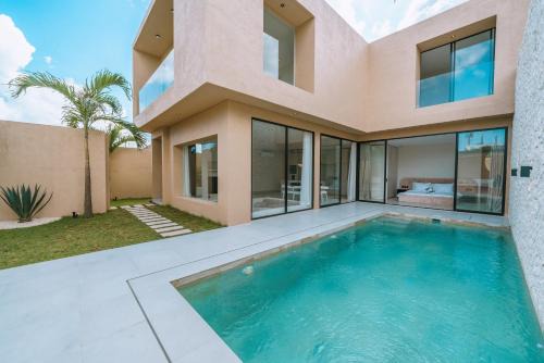 Minimalist Paradise: Tranquil Canggu Villa Ummi