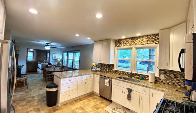 Minutes to historical Apex, family friendly home.