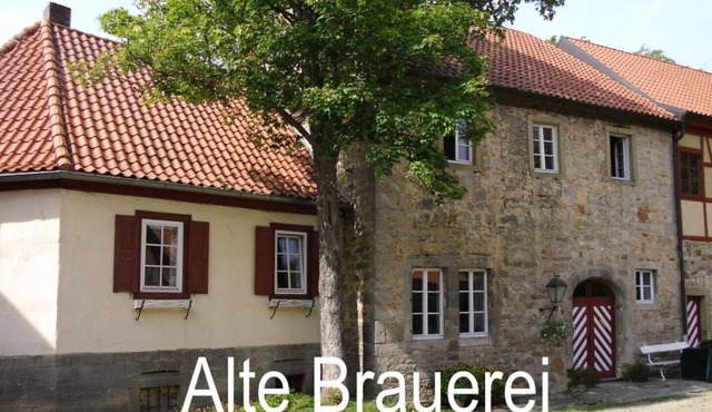 Moated castle Unsleben, old brewery