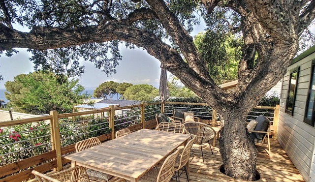 Mobil-home Avec vue Mer et vue sur le Cap Estérel et le Golfe de Saint-tropez