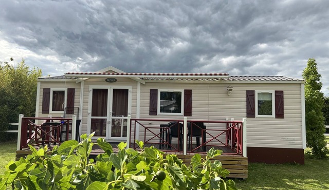 Mobile Home 4p climatisé-Bungalow-Premium-Ensuite with Shower-Lake view