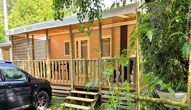 Mobile home with AC - 6 guests