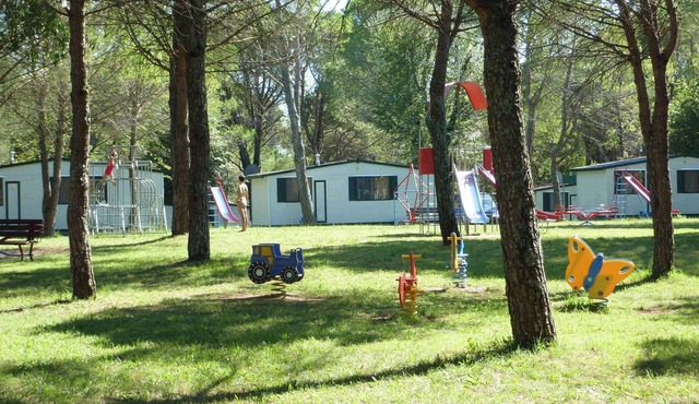 Mobile home with table tennis and pool