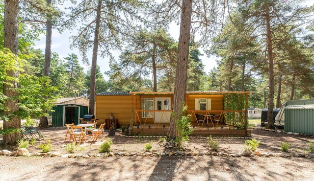Mobilhome with Shared Pool, Shared Terrace and Air Conditioning